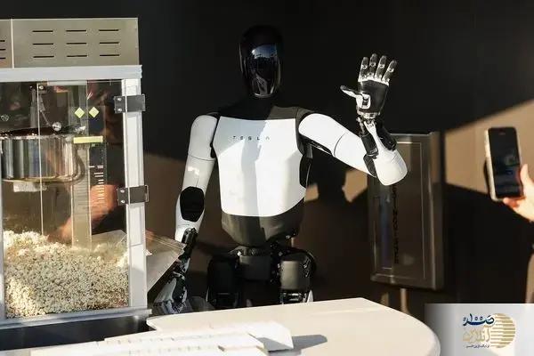 ببینید/ وقتی ربات انسان‌نما دست به فروش ذرت بو داده می‌زند