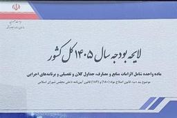 جزئیات لایحه بودجه سال 1405/نرخ ارز مبنای گمرکی تعیین شد