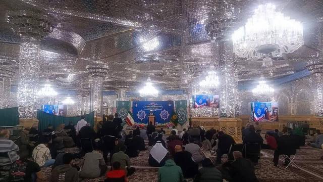 جشن زائران عرب زبان امام رضا (ع) در میلاد باقرالعلوم (ع)