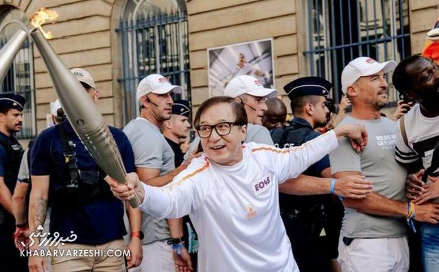 ویدیو| جکی چان حامل مشعل المپیک زمستانی