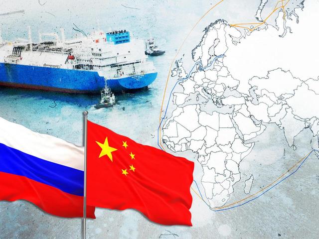 چین و روسیه تحریم‌های غرب را با افزایش تجارت گاز طبیعی مایع به چالش کشیدند