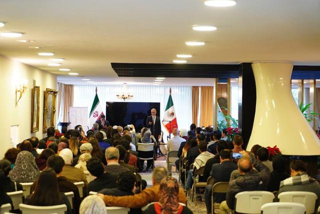 استقبال بی نظیر مکزیکی‌ها از جشن یلدای سفارت ایران