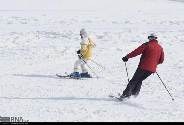 تاریکدره همدان؛ کوچکترین پیست اسکی کشور بازگشایی شد