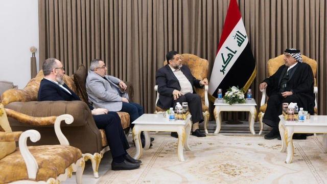 هیات حماس با نخست وزیر اسبق عراق دیدار کرد/ حمایت از فلسطین و تحولات جهانی محور رایزنی‌ها