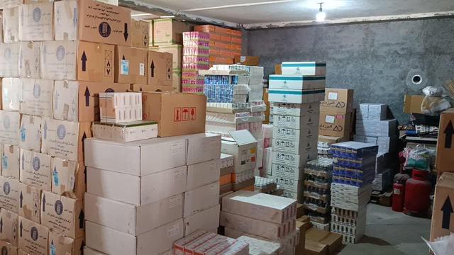 فیلم| کشف ۱۲ میلیارد تومان داروی احتکاری در لرستان