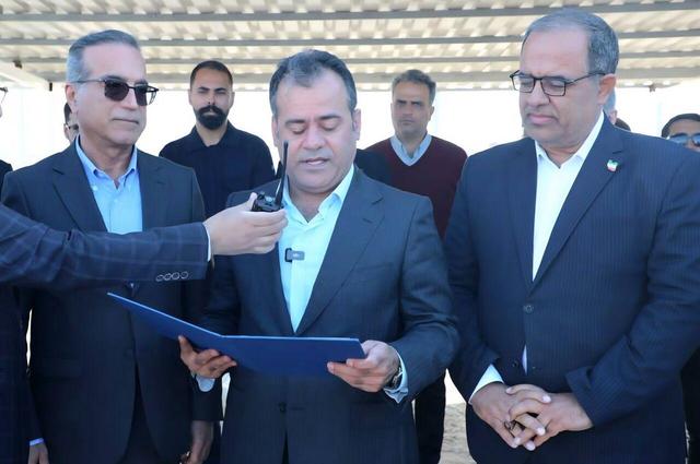 ساخت انبار سرپوشیده ۹ هزار مترمربعی در مجتمع بندری نگین بوشهر آغاز شد