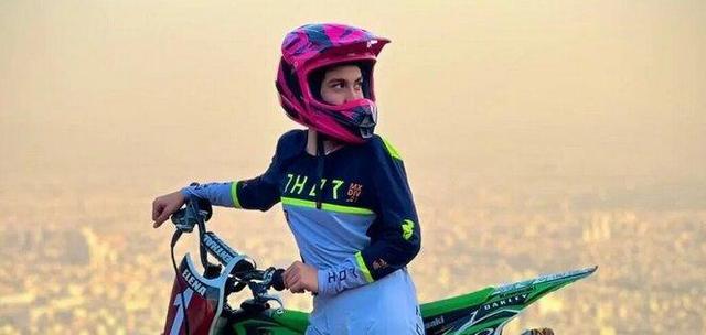 آخرین وضعیت دختر موتورسوار ایرانی اعلام شد