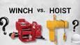 مقایسه جرثقیل سقفی و وینچ
