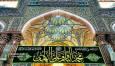 تزئین آستان مقدس امام حسین(ع) به مناسبت میلاد امام باقر(ع) و امام هادی(ع)