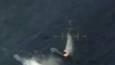فیلم/ حمله جدید آمریکا به یک کشتی در اقیانوس آرام