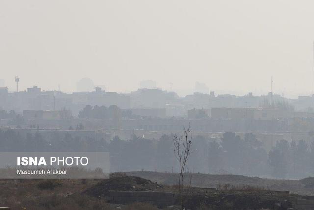 تداوم وضعیت قرمز آلودگی هوا در شهرهای البرز