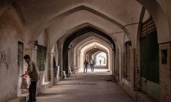 ساماندهی بازارقلعه محمود شهر کرمان