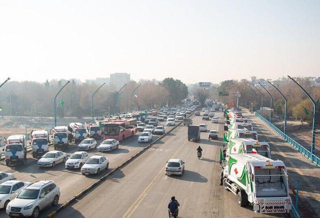 رونمایی از ۴۰ دستگاه ماشین‌آلات جدید نظافت شهری اصفهان