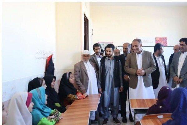 بهره برداری از یک مدرسه ۶ کلاسه در سراوان