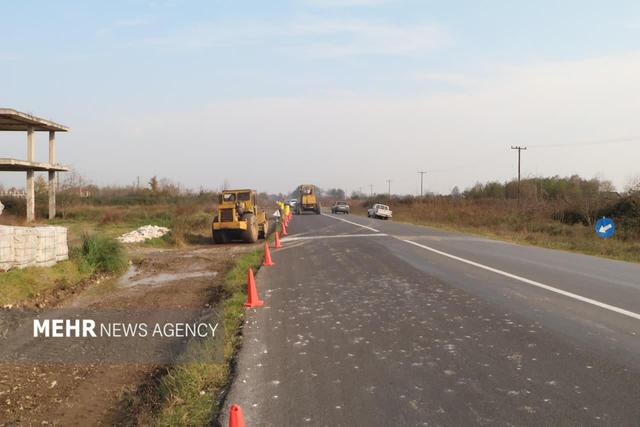 پروژه چهاربانده محور شفت - احمدسرگوراب از سرگرفته شد