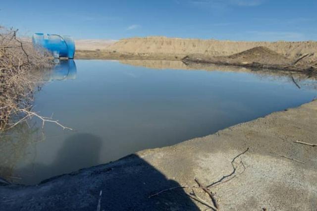 بارندگیهای اخیر دو استخر ذخیره آب عشایری پارسیان را آبگیری کرد