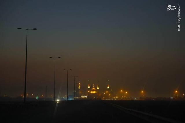 عکس/ پایتخت زیر ابری از دود