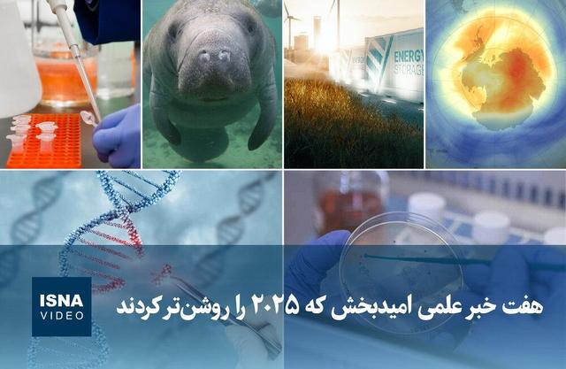 ویدیو/ هفت خبر علمی امیدبخش که ۲۰۲۵ را روشن‌تر کردند