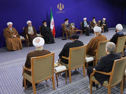 اعضای ستاد برگزاری کنگره بزرگداشت آیت‌الله العظمی میلانی با رهبر انقلاب دیدار کردند