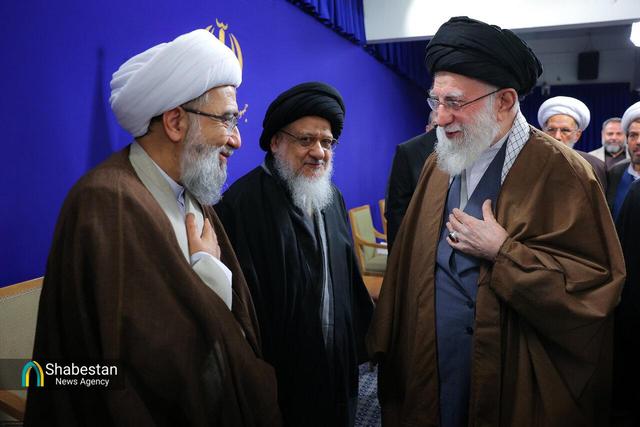 دیدار اعضای ستاد برگزاری کنگره بزرگداشت آیت‌الله العظمی میلانی با رهبر انقلاب