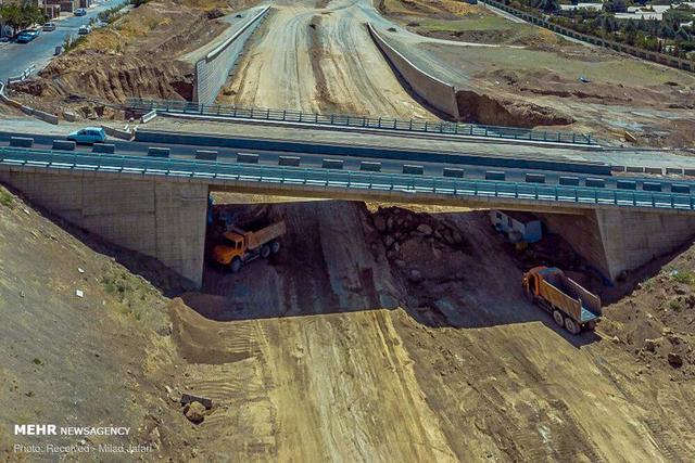 کاهش ترافیک با پروژه‌های بزرگراهی البرز