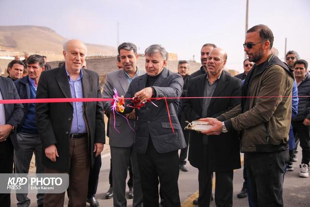 افتتاح پروژه بهسازی و آسفالت محور روستایی مهدی خان تا سه راهی اوچبلاغ قروه
