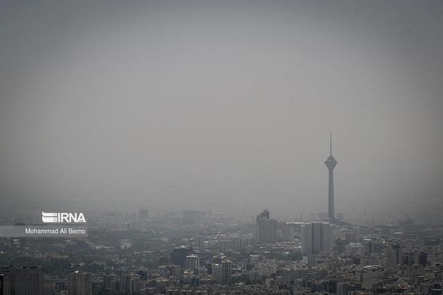 هوای تهران همچنان آلوده‌است