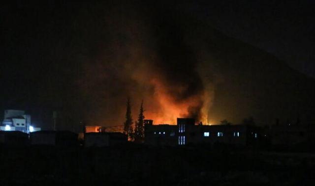 بمباران مناطقی از جنوب سوریه توسط اردن