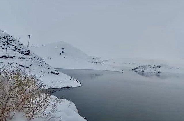 تصاویر امروز سد مهم کشور پس از بارش‌ها؛ صدای شکرگزاری فیلمبردار را بشنوید