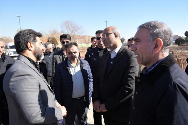 پیشرفت ۲۰ درصدی تقاطع میدان آزادگان کرمانشاه