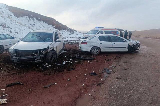 تصادف در جاده مهاباد - بوکان هفت مصدوم برجا گذاشت