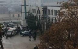 فیلم/ انفجار تروریستی در مسجدی در حمص سوریه