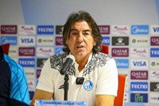 ساپینتو: فقط ۳ امتیاز مقابل گل گهر را می‌خواهیم / بازی با المحرق را باید فراموش کنیم