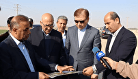 بازدید استاندار بوشهر از طرح‌های راهداری شهرستان دشتی 