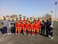 صعود تیم فوتبال بانوان فولاد خوزستان به مرحله حذفی دسته یک فوتبال کشور