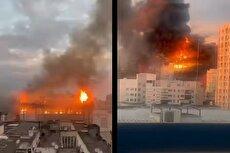 آتش‌سوزی گسترده در مدرسه کولِجیو ماریستا سانتا ماریا در برزیل (فیلم)