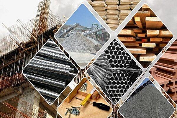 قیمت انواع مصالح ساختمانی ۶ دی ۱۴۰۴