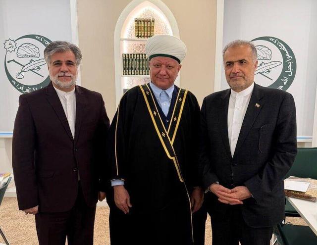 سفیر ایران و مفتی مسکو بر توسعه همکاری‌های دینی تأکید کردند