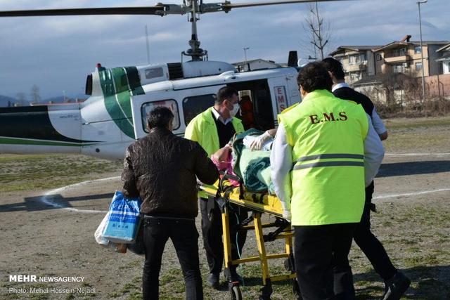 اینفوگرافیک؛ اورژانس گیلان در یک ماه