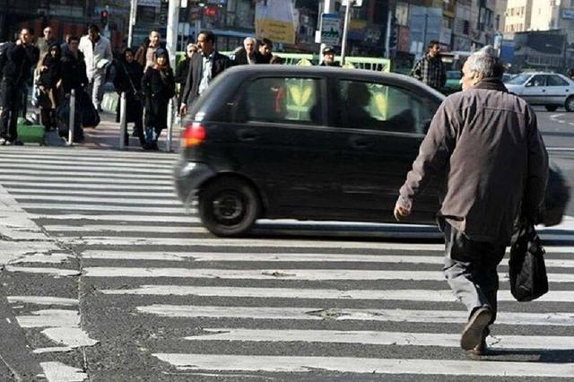 شهری که عابرانش باید شانس بیاورند