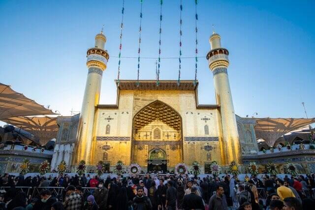 ایوان طلای نجف به مناسبت ولادت امیرالمومنین (ع) رونمایی میشود