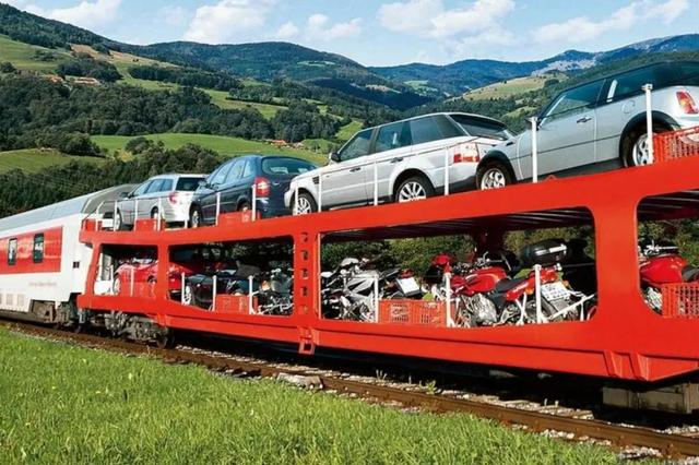 واردات خودرو با قطار کلید خورد