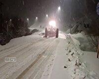 محور‌های مواصلاتی مهاباد و استان لغزنده است