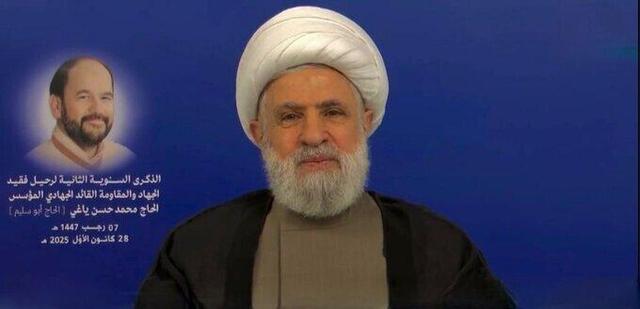 شیخ نعیم قاسم: لبنان در دل طوفان قرار دارد/ آمریکا و اسرائیل عامل اصلی مشکلات هستند