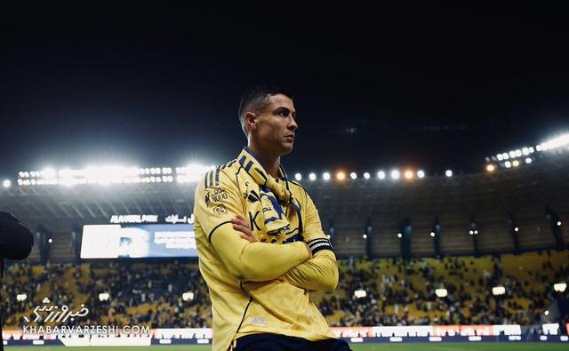 واکنش بامزه رونالدو پس از رسیدن به ۴۰ گل در سال ۲۰۲۵ +عکس