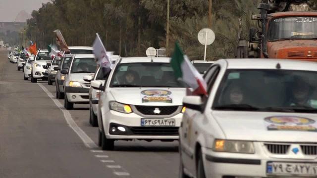 کاروان رالی «قهرمان من» با استقبال مردمی وارد بافق شد