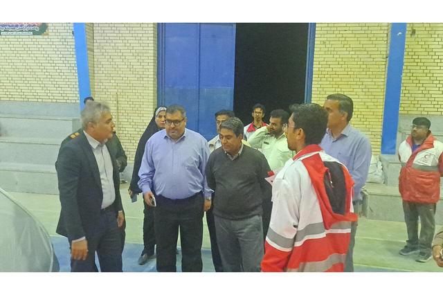 مردم روستاهای سیل زده در کمپ اسکان اضطراری مستقر شوند