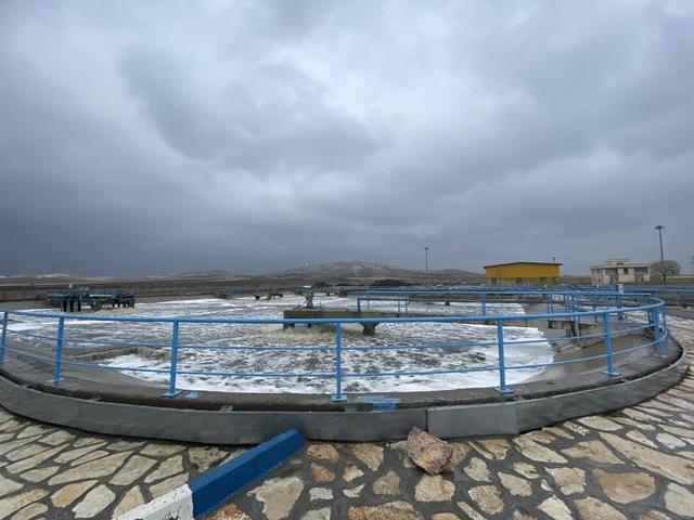 فعالیت مجدد تصفیه خانه فاضلاب شهری شهرستان کامیاران