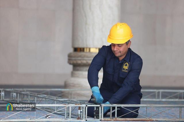 آمادگی گسترده برای تخصیص اماکن ویژه برای معتکفین در مسجد کوفه