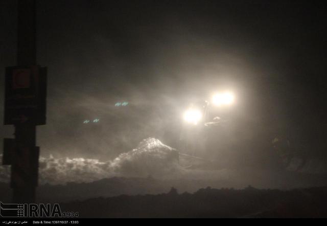 قیچی‌کردن تریلی، تردد در گردنه قامیشلو را کُند کرد